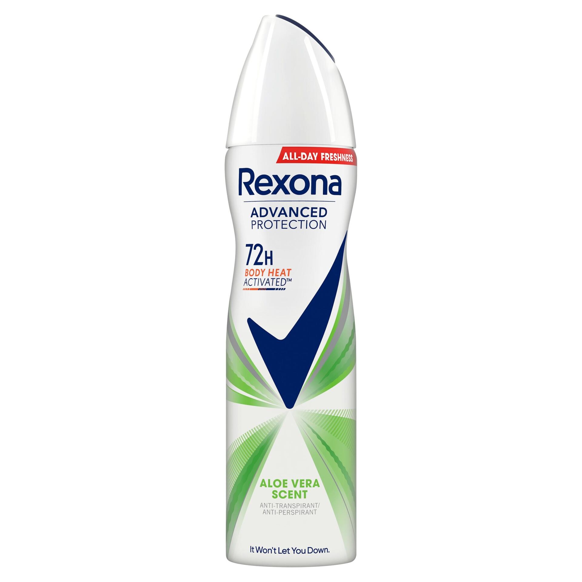 Rexona Advanced Protection Dezodarnt damski w sprayu Aloe Vera 150 ml - obrazek 2