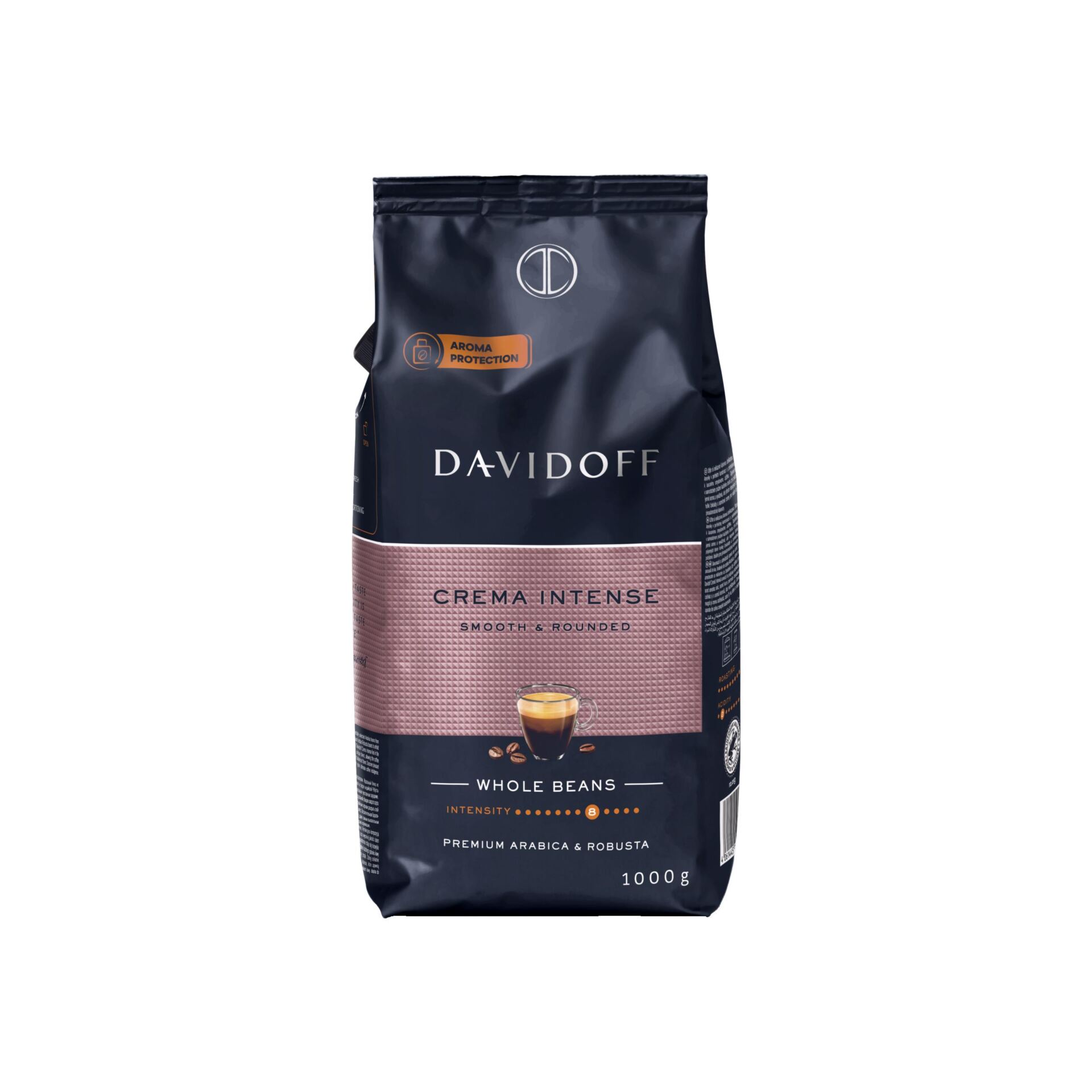 Davidoff Cafe Crema Intense 1 kg Kawa Ziarnista Arabika Robusta - obrazek 8