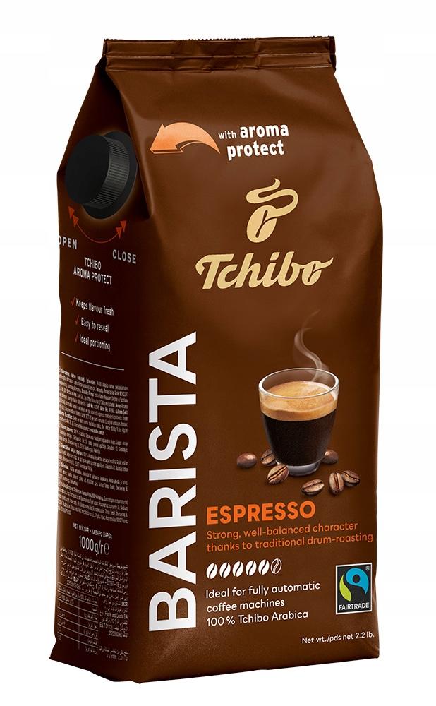 Tchibo Barista Espresso Kawa Ziarnista 1kg Arabika - obrazek 2