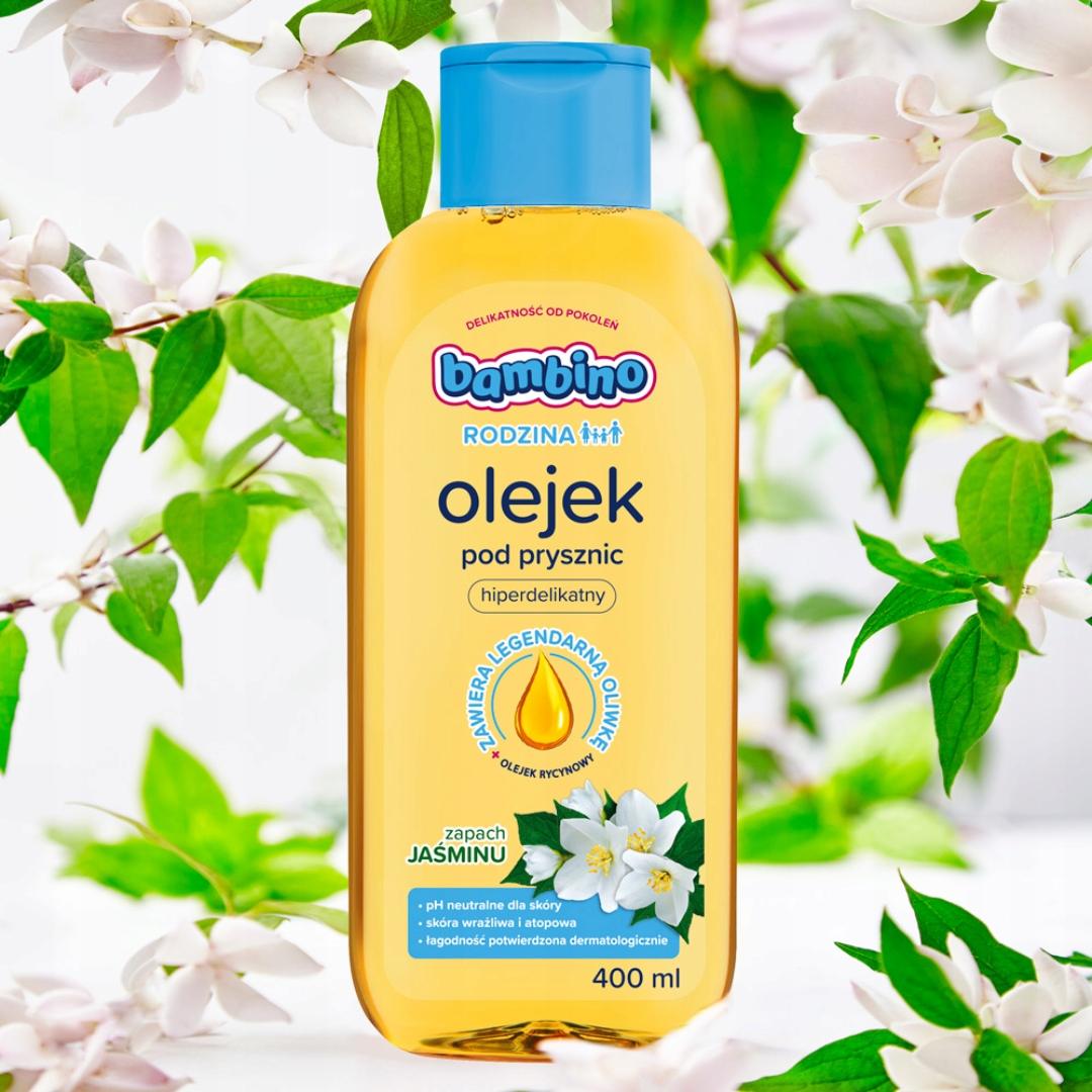 BAMBINO RODZINA Olejek pod prysznic Jaśmin 400ml - obrazek 2