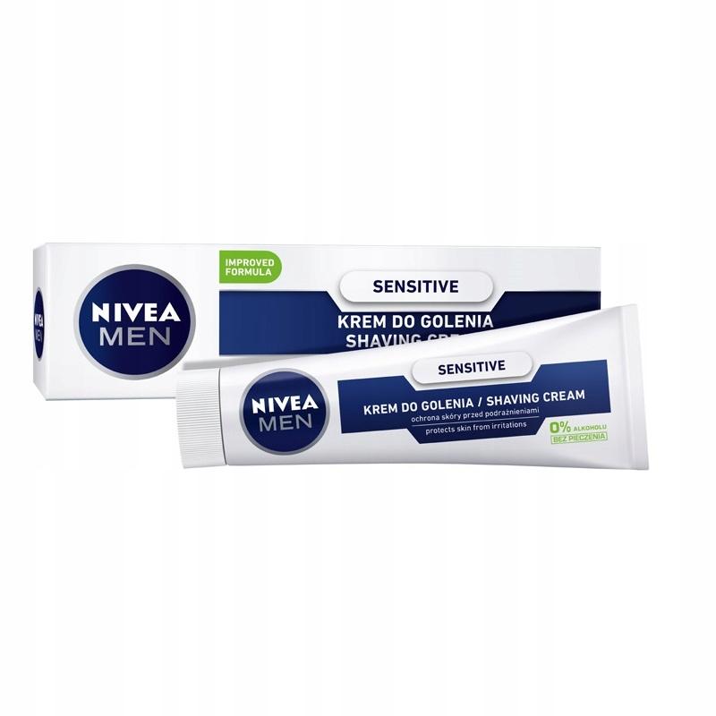 NIVEA MEN ŁAGODZĄCY KREM DO GOLENIA SENSITIVE 100 ml - obrazek 4