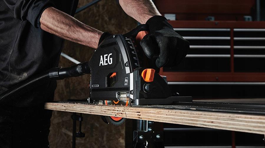 AEG Pilarka Tarczowa 18V z Prowadnicą 1,5m BKS18PBL-0 - obrazek 9