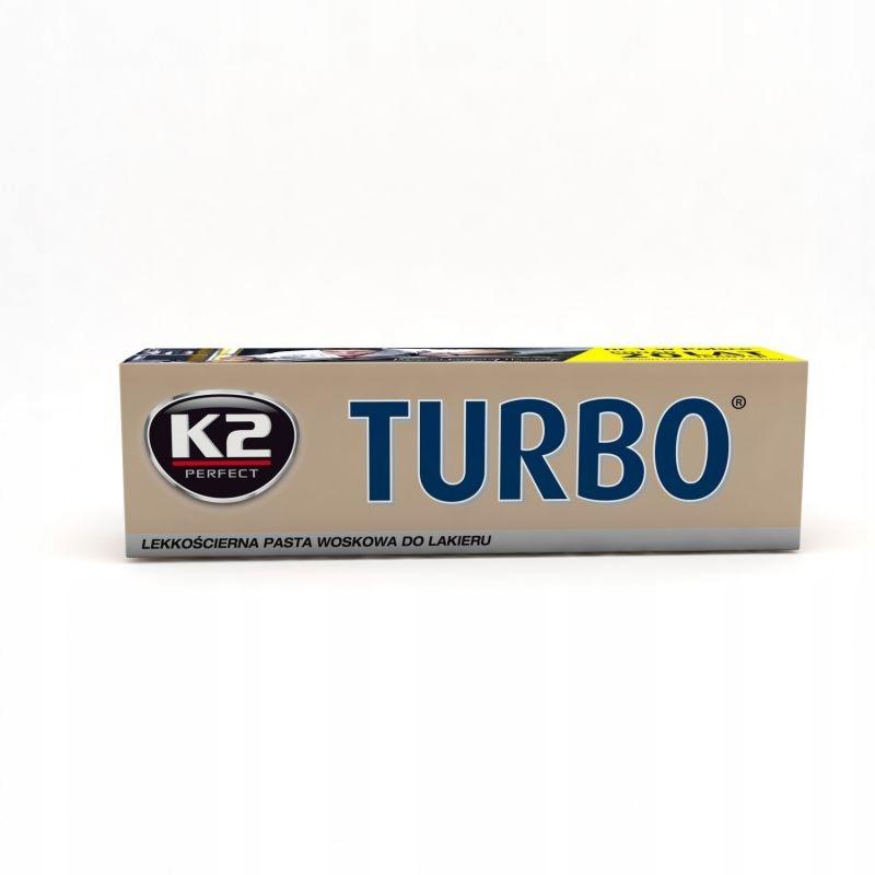 K2 TURBO TEMPO 120G K001 NABŁYSZCZAJĄCA PASTA POLERSKA DO LAKIERU - obrazek 7
