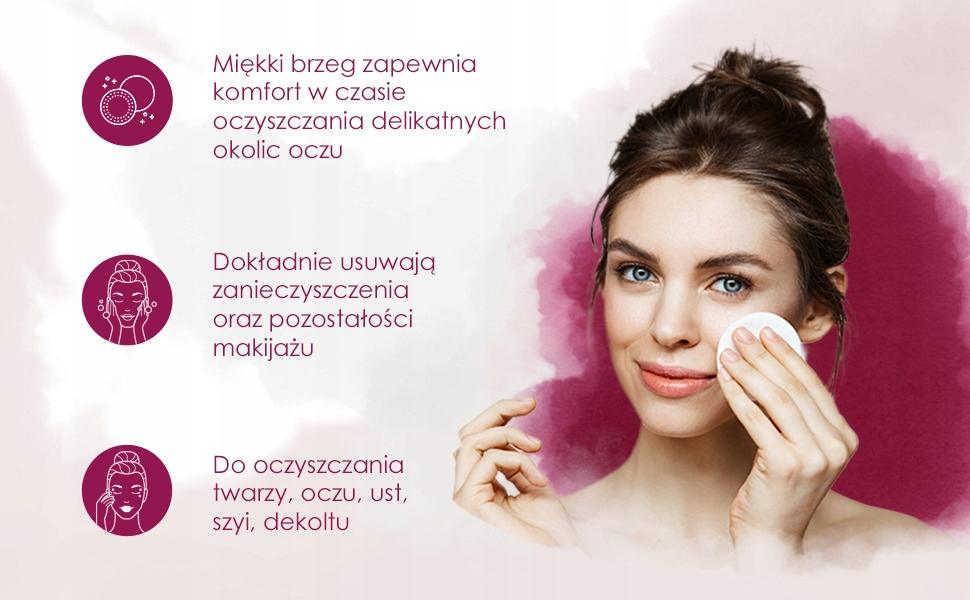 Cleanic Pure Płatki higieniczne bawełniane owalne - obrazek 3