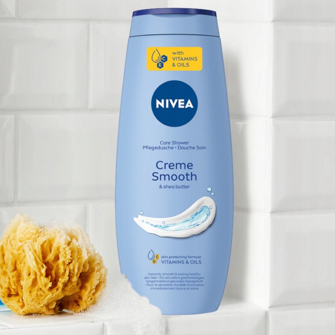 NIVEA Kremowy żel pod prysznic Creme Smooth 500 ml - obrazek 6