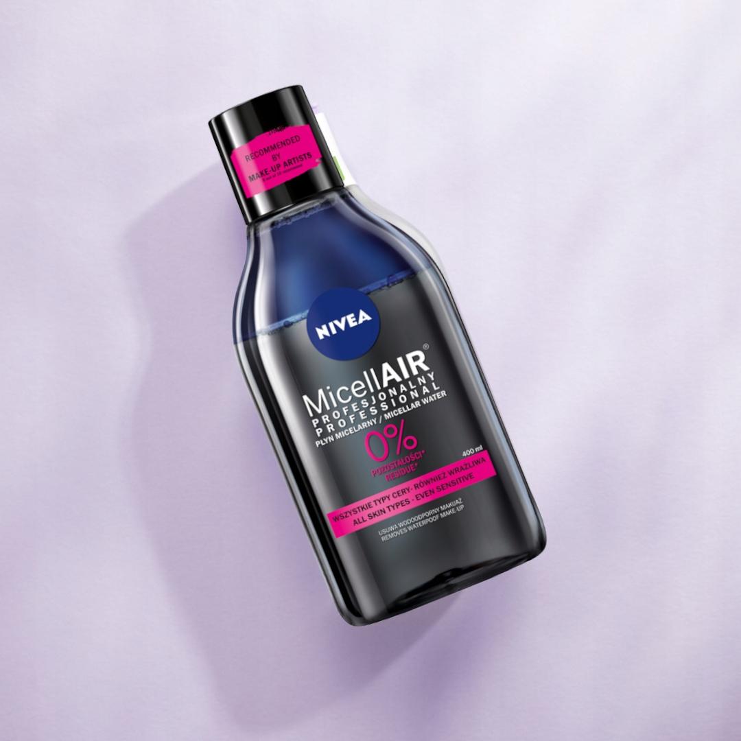 NIVEA MicellAIR Dwufazowy płyn do demakijażu 400ml - obrazek 4