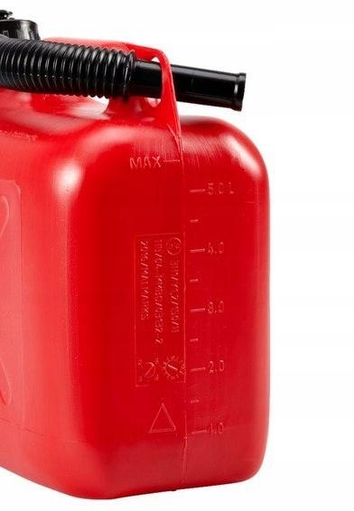 VIRAGE Kanister Rezerwowy Do Paliwa Lub Oleju Napędowego Z Lejkiem 5l - obrazek 5