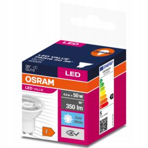 Osram 偶ar贸wka LED HALOGEN GU10 4,5W=50W 4000K 350l
