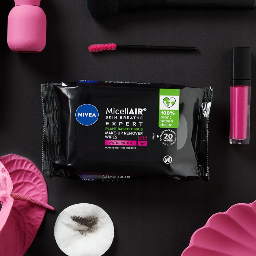 NIVEA MicellAIR Chusteczki do demakijażu 20 szt. - obrazek 3