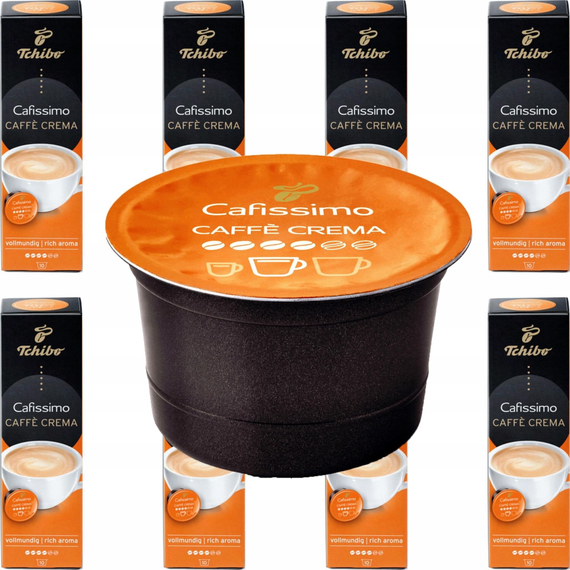 Tchibo Cafissimo Crema Rich Aroma 10 Kapsułek Arabika - obrazek 11