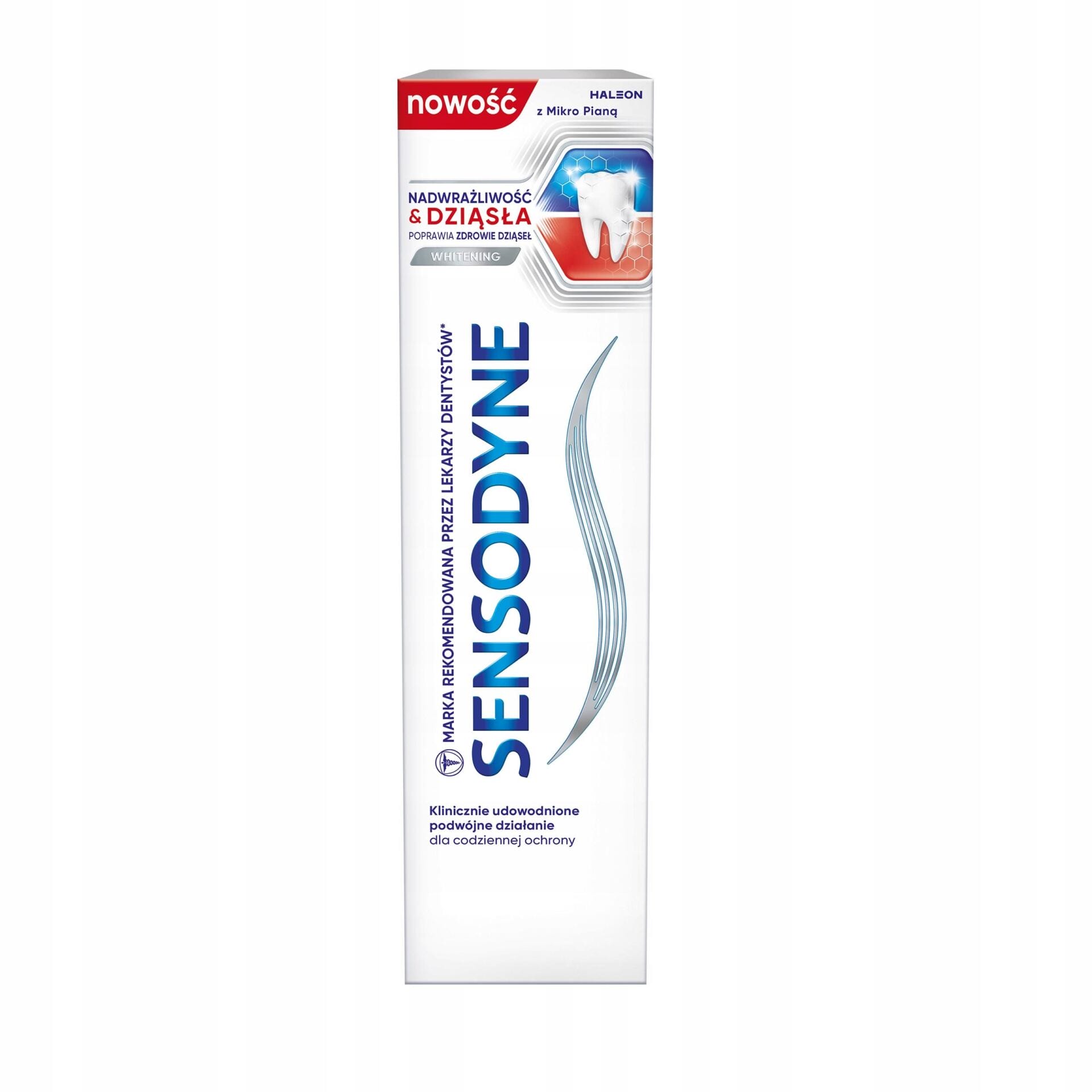 Sensodyne Pasta do zębów nadwrażliwych Nadwrażliwość & Dziąsła 75ml - obrazek 2