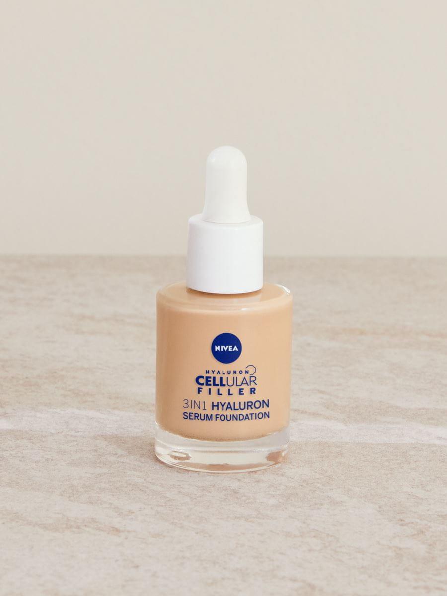 NIVEA HYALURON CELLULAR FILLER 3W1 SERUM-PODKŁAD kolor jasny, 30ml - obrazek 6