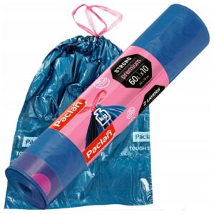 Paclan Premium Worki na śmieci 60L/10szt