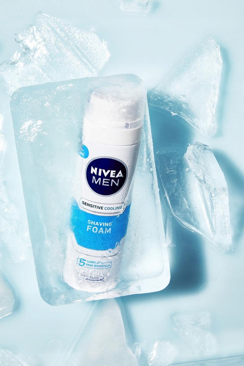 NIVEA MEN SENSITIVE COOL PIANKA DO GOLENIA 200ML - obrazek 12