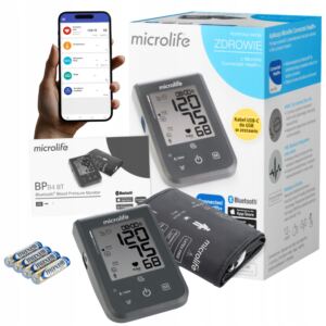 Microlife Ciśnieniomierz Naramienny Automatyczny BP B4 Bluetooth Aplikacja