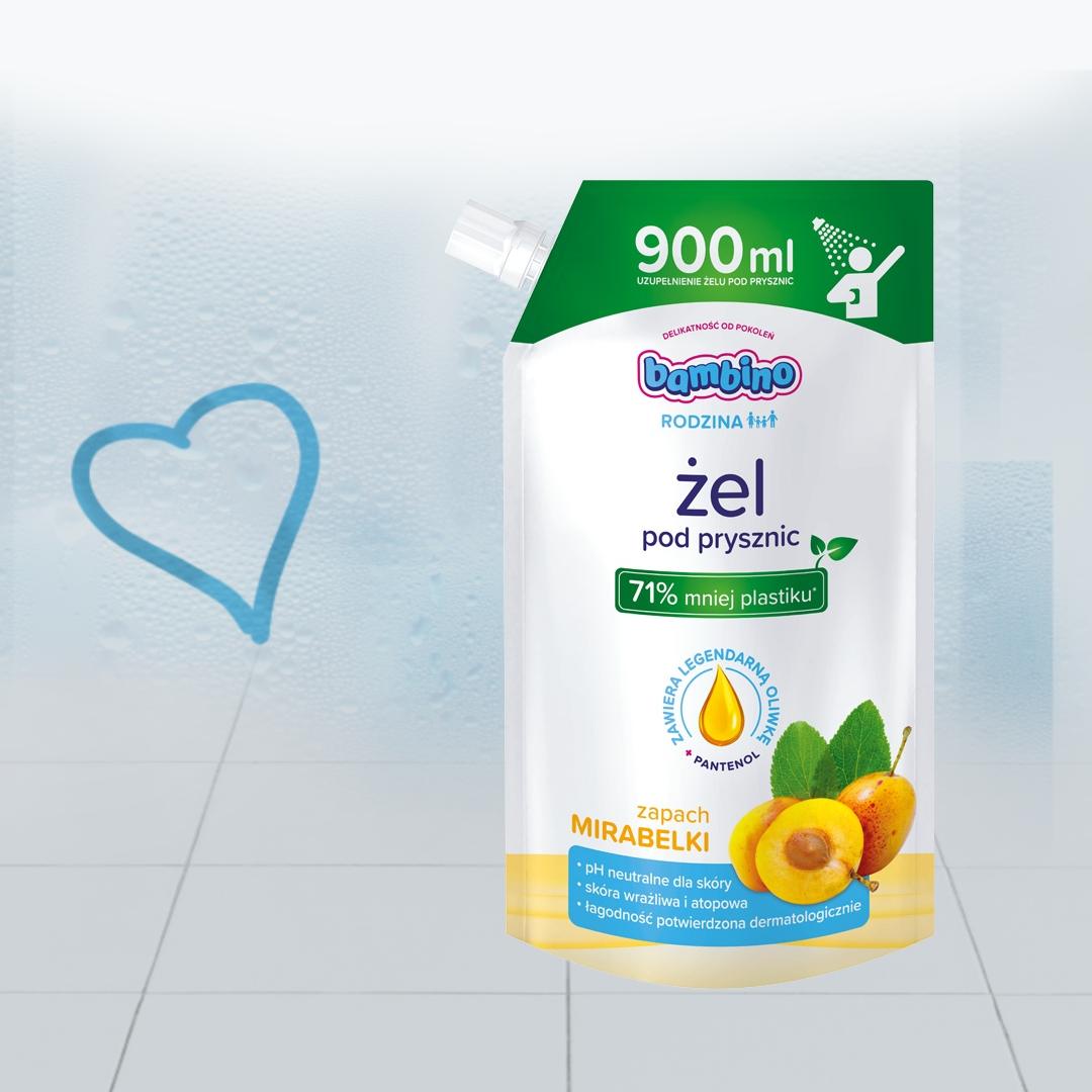 BAMBINO RODZINA ŻEL POD PRYSZNIC MIRABELKA 900 ML - obrazek 6