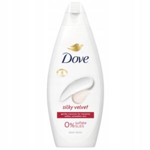 DOVE SILKY VELVET ŻEL NAWILŻAJĄCY POD PRYSZNIC DELIKATNA MIĘKKA SKÓRA 250ML
