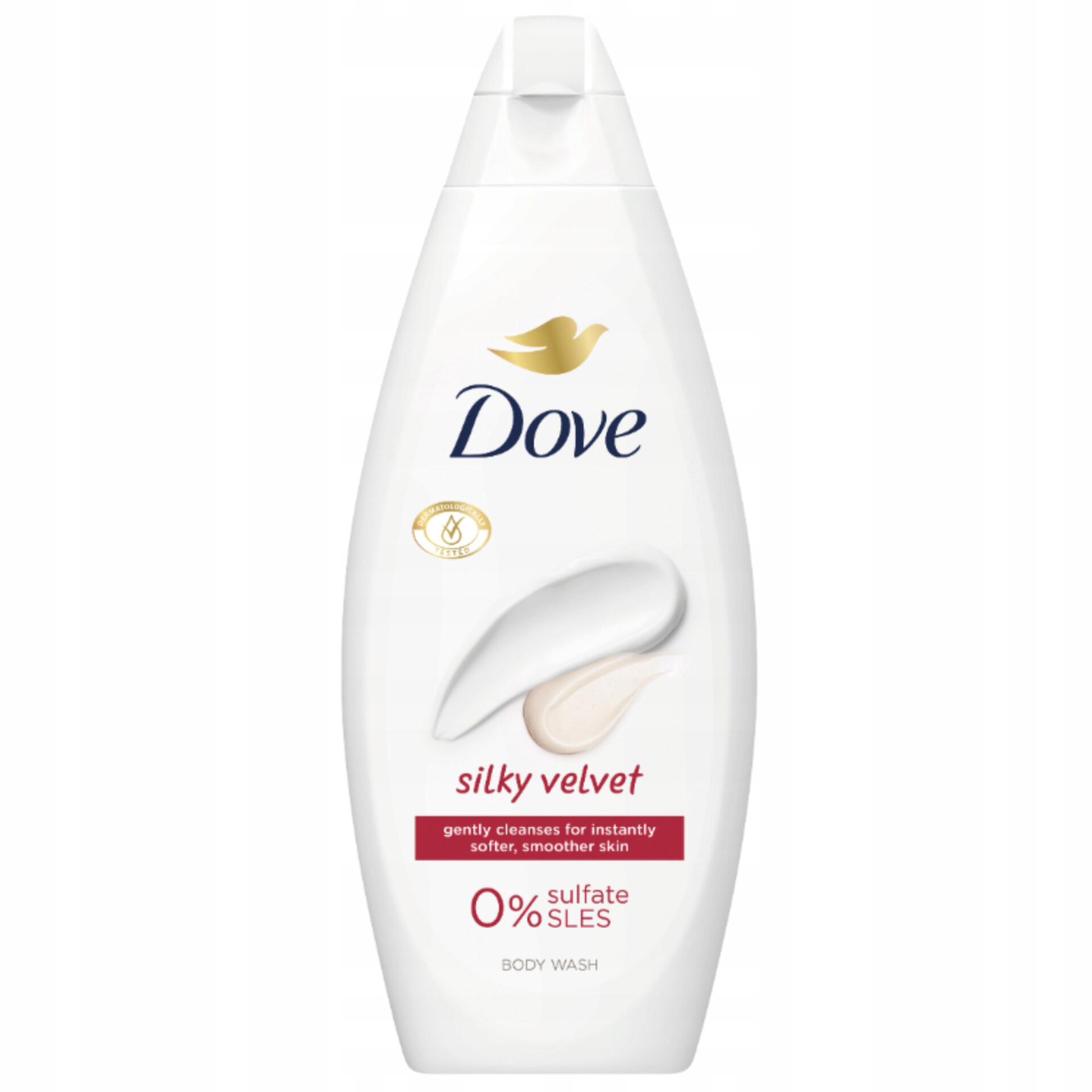 DOVE SILKY VELVET ŻEL NAWILŻAJĄCY POD PRYSZNIC DELIKATNA MIĘKKA SKÓRA 250ML