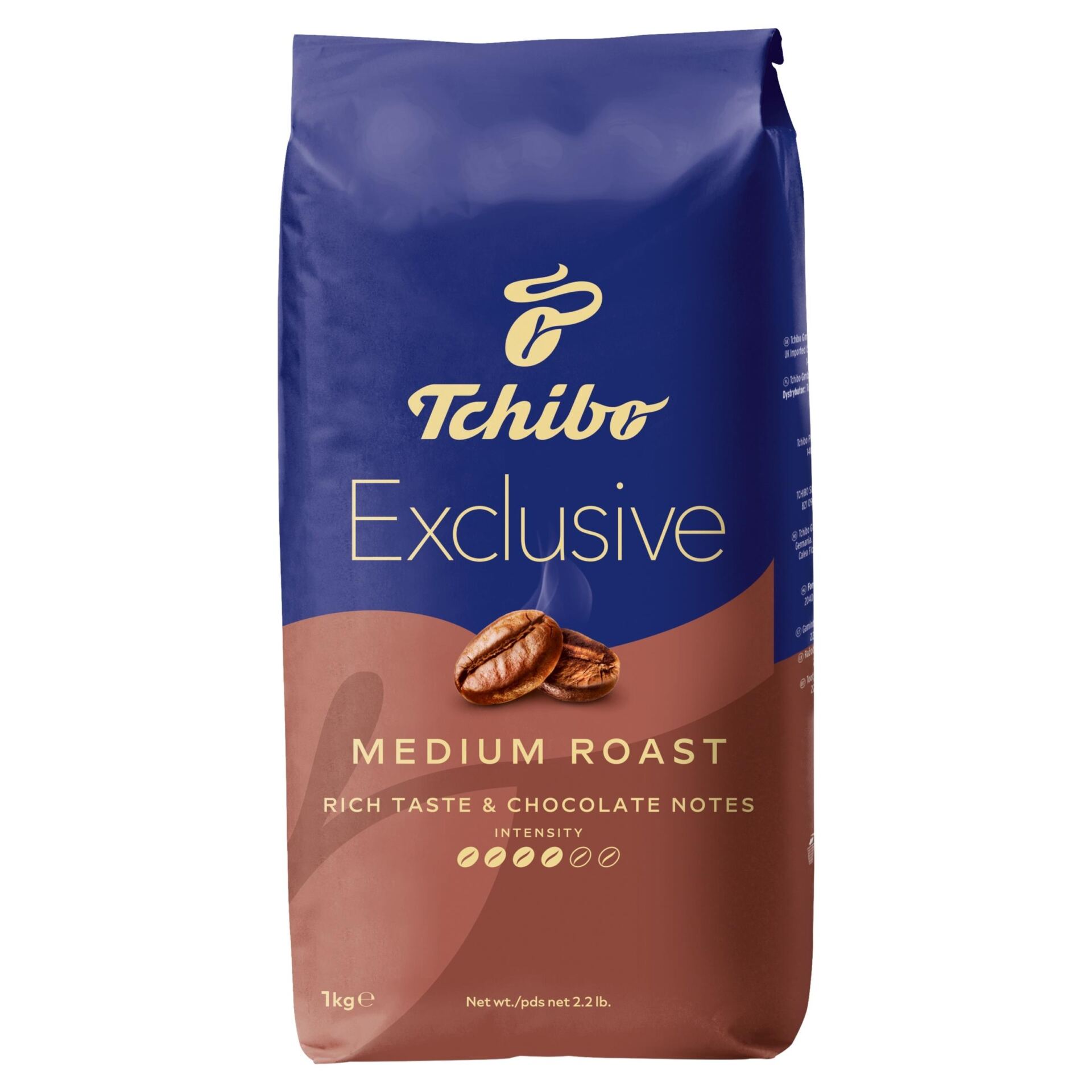 Tchibo Exclusive Medium Roast, 1kg, kawa w ziarnach - obrazek 7