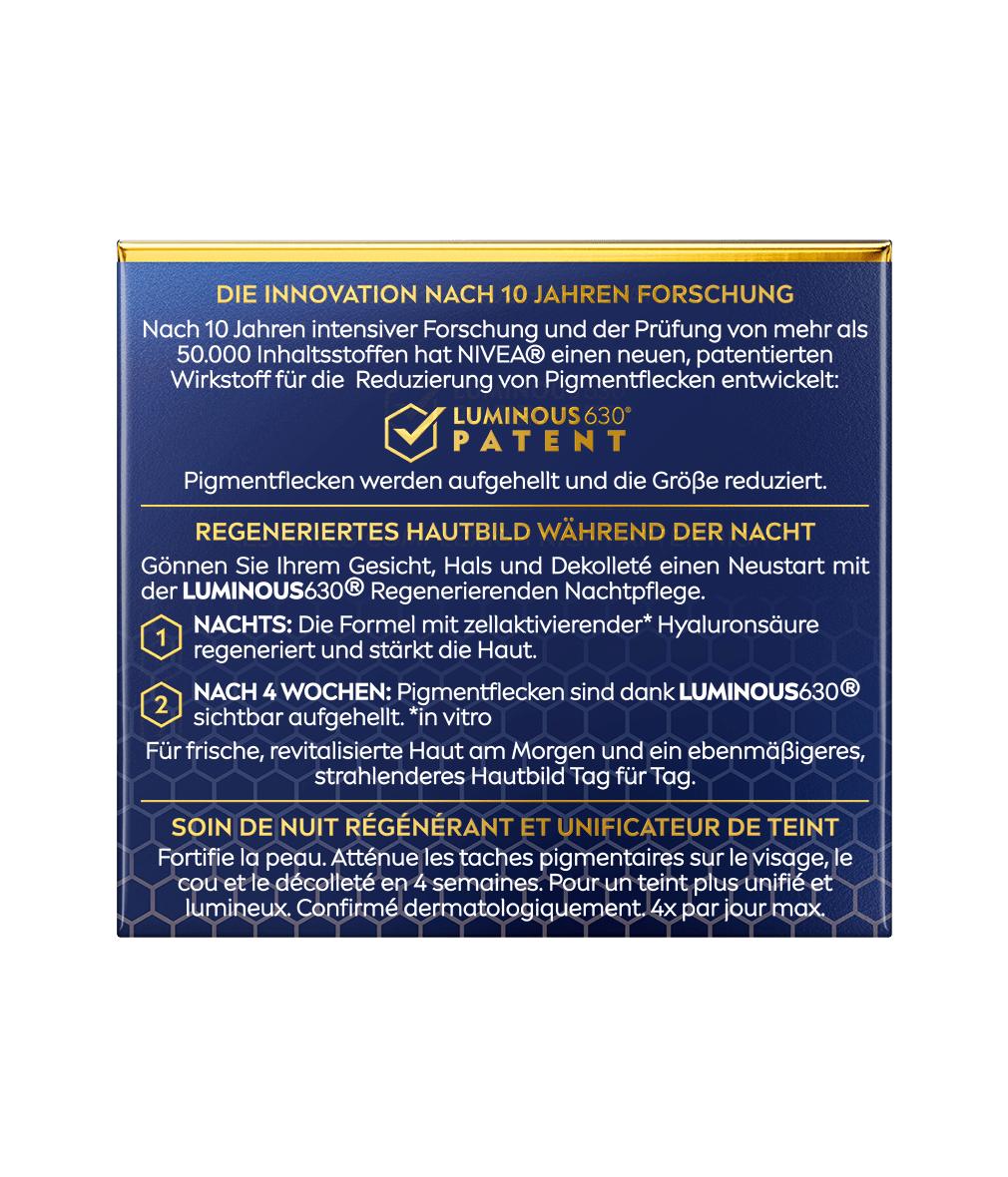 NIVEA Cellular Luminous630 Regenerujący krem przeciw przebarwieniom 50 ml - obrazek 8