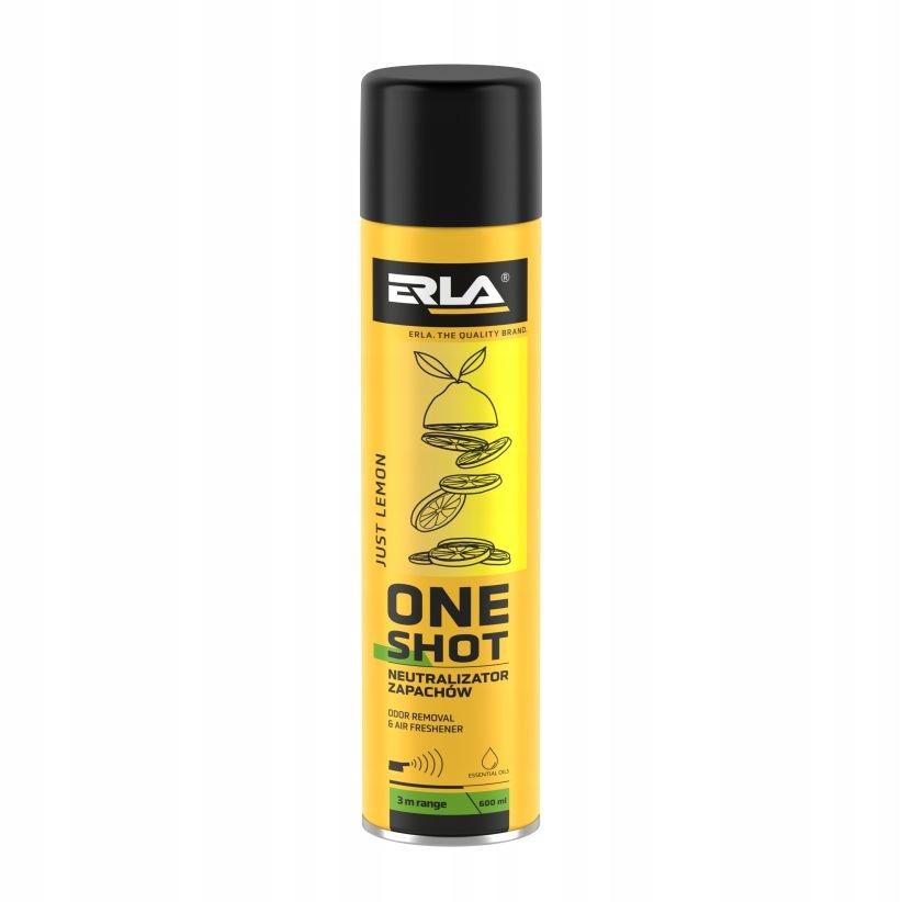 ERLA ONE SHOT neutralizator zapachów JUST LEMON