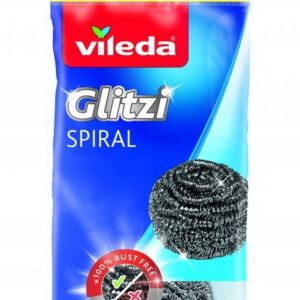 Vileda Zmywak stalowy Glitzi Spiral INOX 3 sztuki