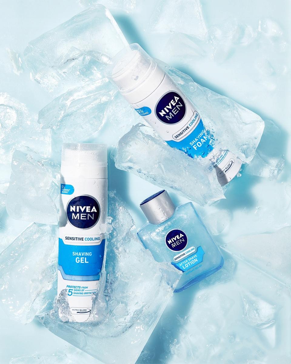 NIVEA MEN SENSITIVE COOL PIANKA DO GOLENIA 200ML - obrazek 8