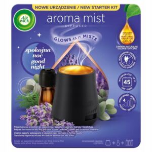 AIR WICK DYFUZOR ZAPACHOWY AROMATYCZNA MGIEŁKA + WKŁAD SPOKOJNA NOC 20ML