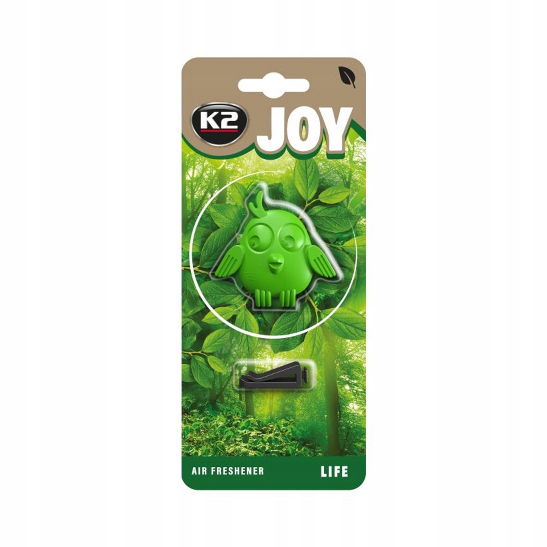 K2 V894 JOY LIFE Zapach Polimerowy w Kratkę Nawiewu Zielone Jabłko - obrazek 2
