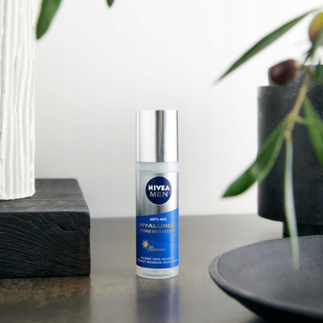 NIVEA MEN HYALURON Przeciwzmarszczkowy Żel do twarzy, 50 ml - obrazek 3