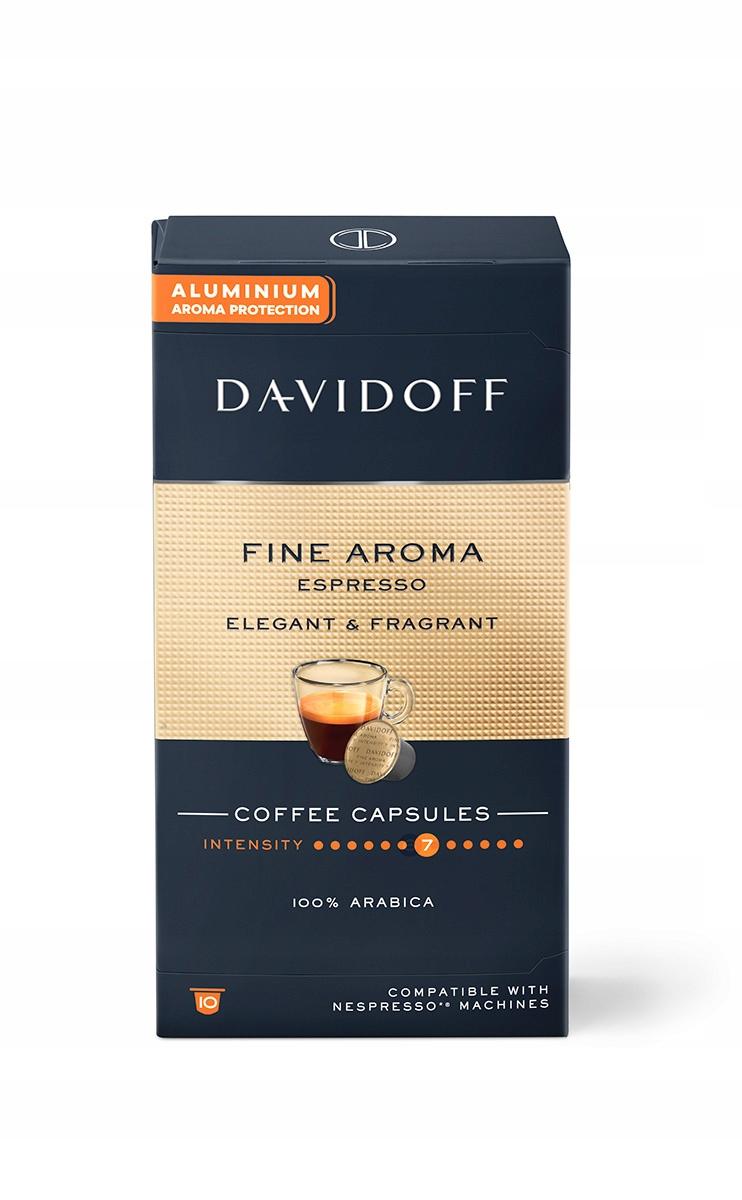 Davidoff Fine Aroma Kapsułki z Kawą do Systemu Nespresso 10 szt. Arabika - obrazek 8