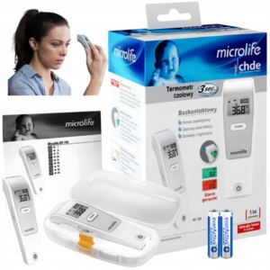 Microlife termometr medyczny bezdotykowy bezkontaktowy NC 150 + BATERIE ETU