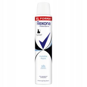 Rexona Antyperspirant w Sprayu Dezodorant dla Kobiet Invisible Aqua 200ml