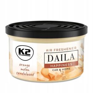 K2 DAILA HAPPINESS Zapach w Puszce do Auta Samochodu do Domu Pomarańcza