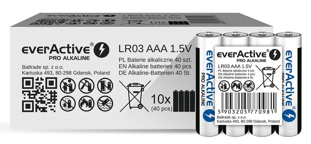 EverActive LR03 4T PRO Alkaline - obrazek 3