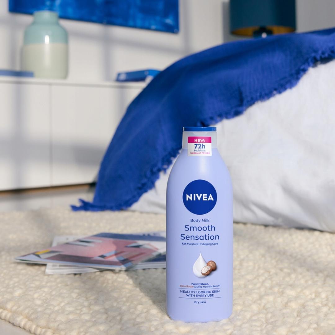 NIVEA Mleczko Wygładzające do ciała 400ml - obrazek 4