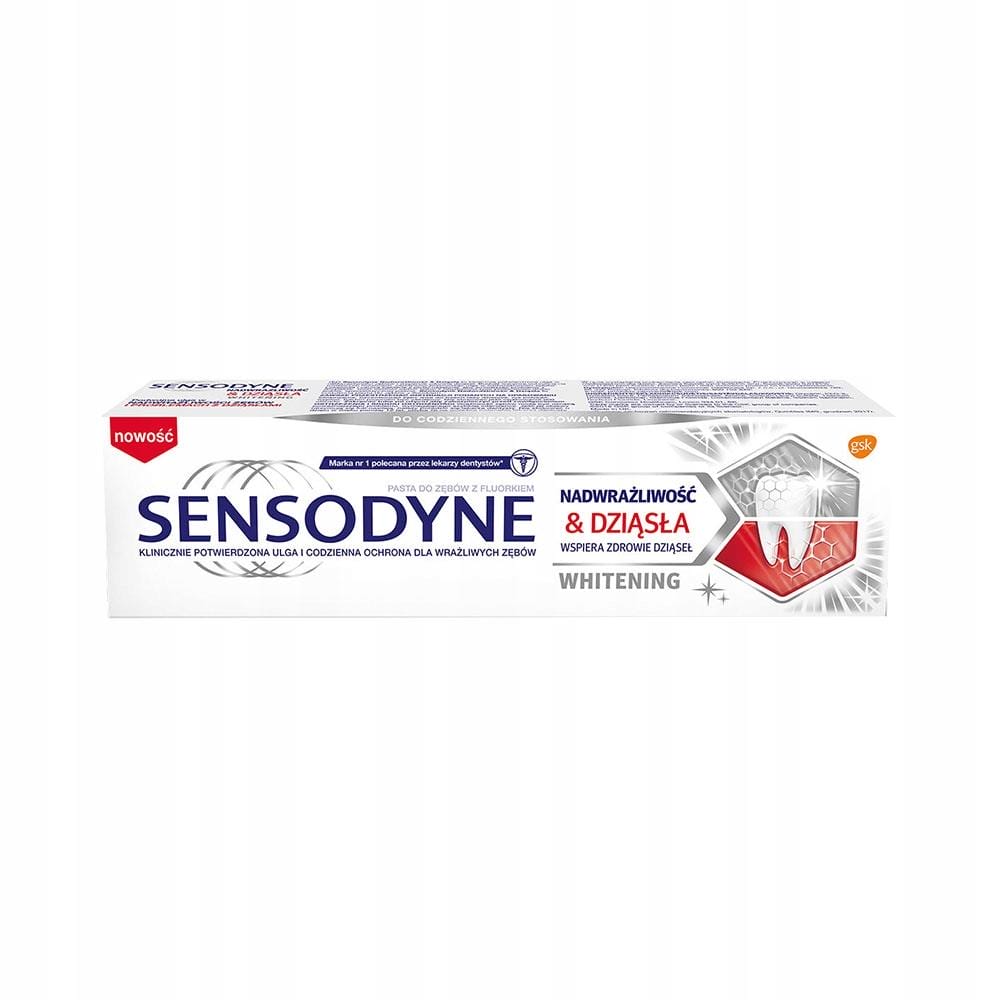 Sensodyne Pasta do zębów nadwrażliwych Nadwrażliwość & Dziąsła 75ml - obrazek 7