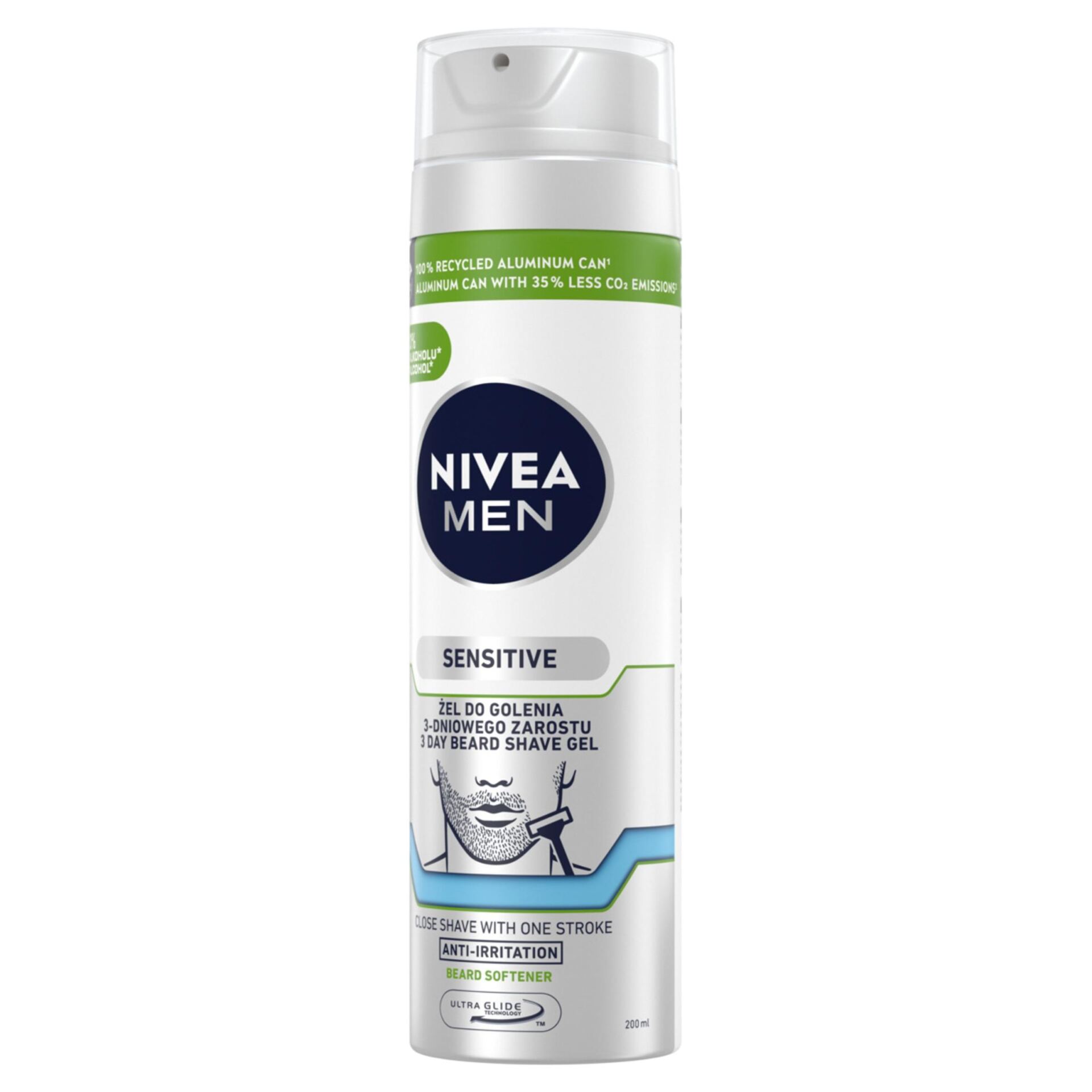 NIVEA MEN Żel do golenia 3-dniowego zarostu 200 ml - obrazek 8