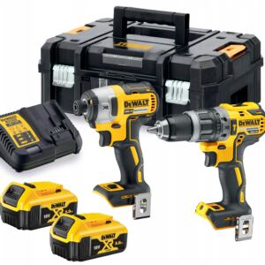 DEWALT DCK266P2T Wkrętarka DCD796 + Zakrętarka DCF887 + Aku 2x5Ah + TsTak