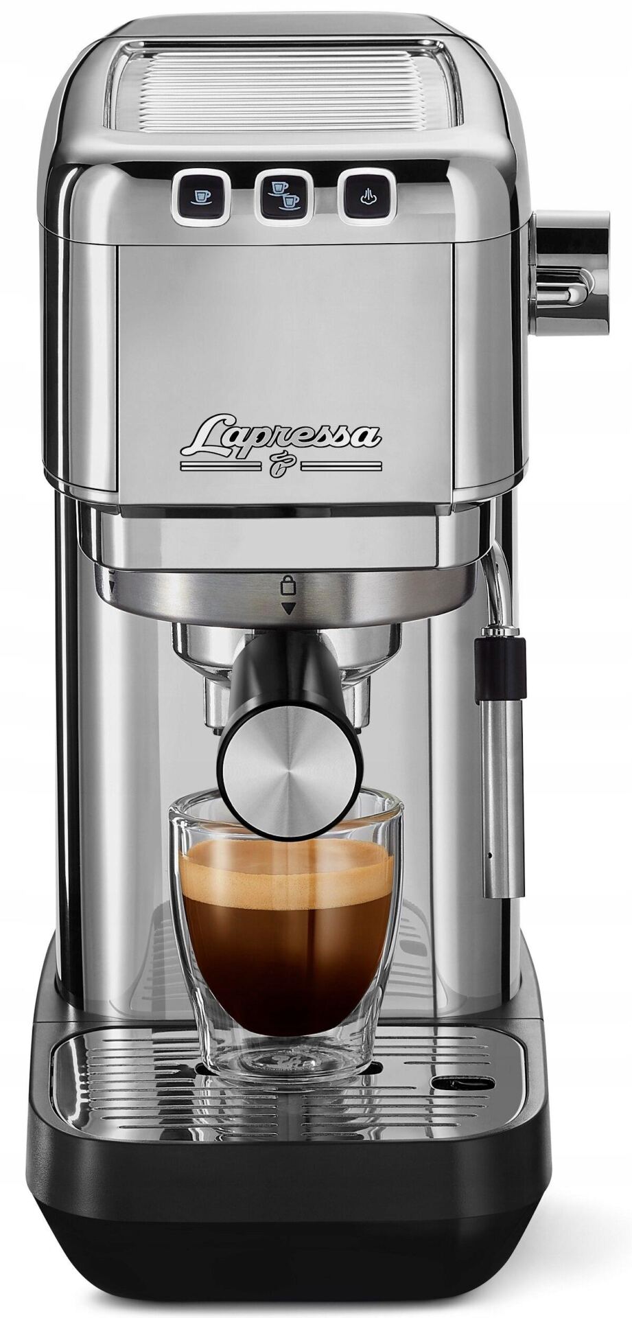 Tchibo LaPressa Ekspres Kolbowy Ciśnieniowy Kolba Srebrny - obrazek 14