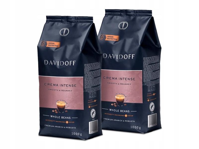 Davidoff Cafe Crema Intense 1 kg Kawa Ziarnista Arabika Robusta - obrazek 12