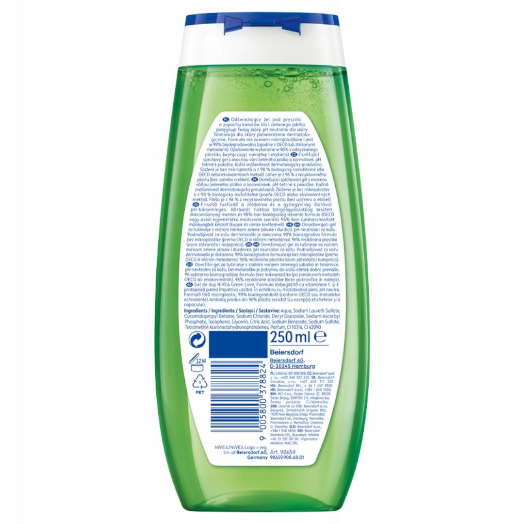 NIVEA Fruity Delight Żel pod prysznic, 250 ml - obrazek 2