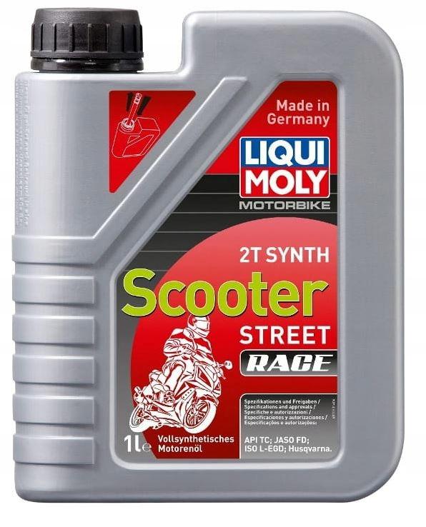 Liqui Moly Olej LM1053 Scooter Race 2T 1L Motorbik - obrazek 2