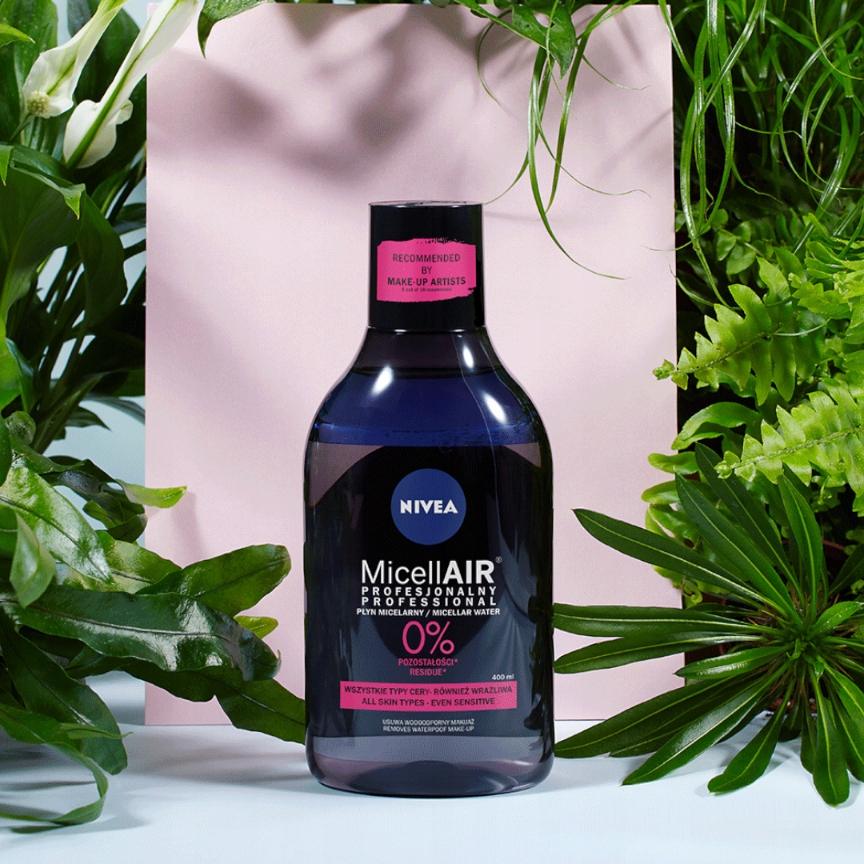 NIVEA MicellAIR Dwufazowy płyn do demakijażu 400ml - obrazek 2