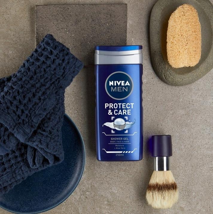 NIVEA PIELĘGNUJĄCY ŻEL POD PRYSZNIC PROTECT & CARE 500 ML - obrazek 8