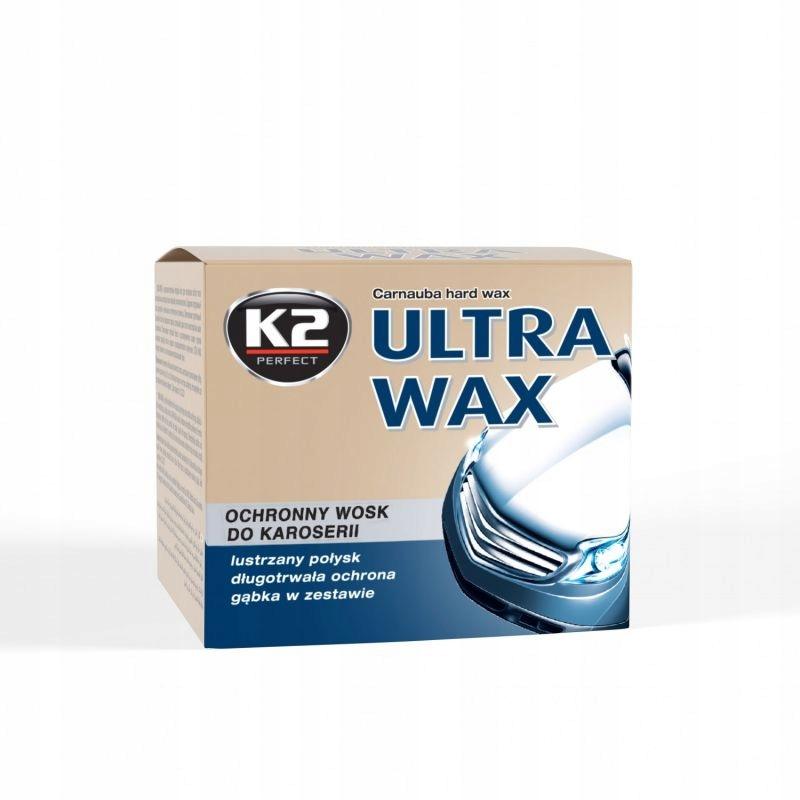 K2 ULTRA WAX TWARDY WOSK DO NABŁYSZCZANIA I OCHRONY LAKIERU CARNAUBA 250G - obrazek 13