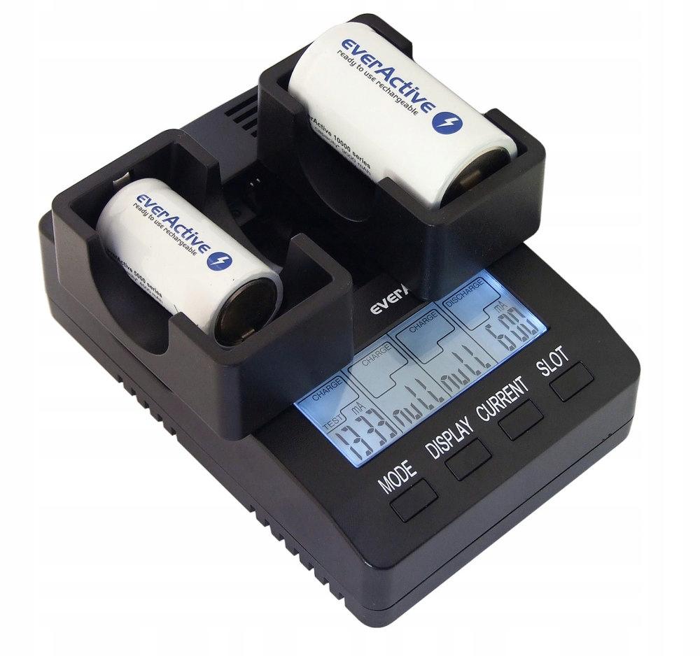 EverActive Ładowarka do akumulatorów AA AAA z wyświetlaczem NC-3000 - obrazek 14