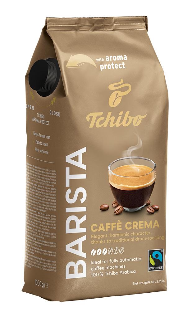 Tchibo Barista Caffè Crema Kawa Ziarnista 1kg Arabika - obrazek 3