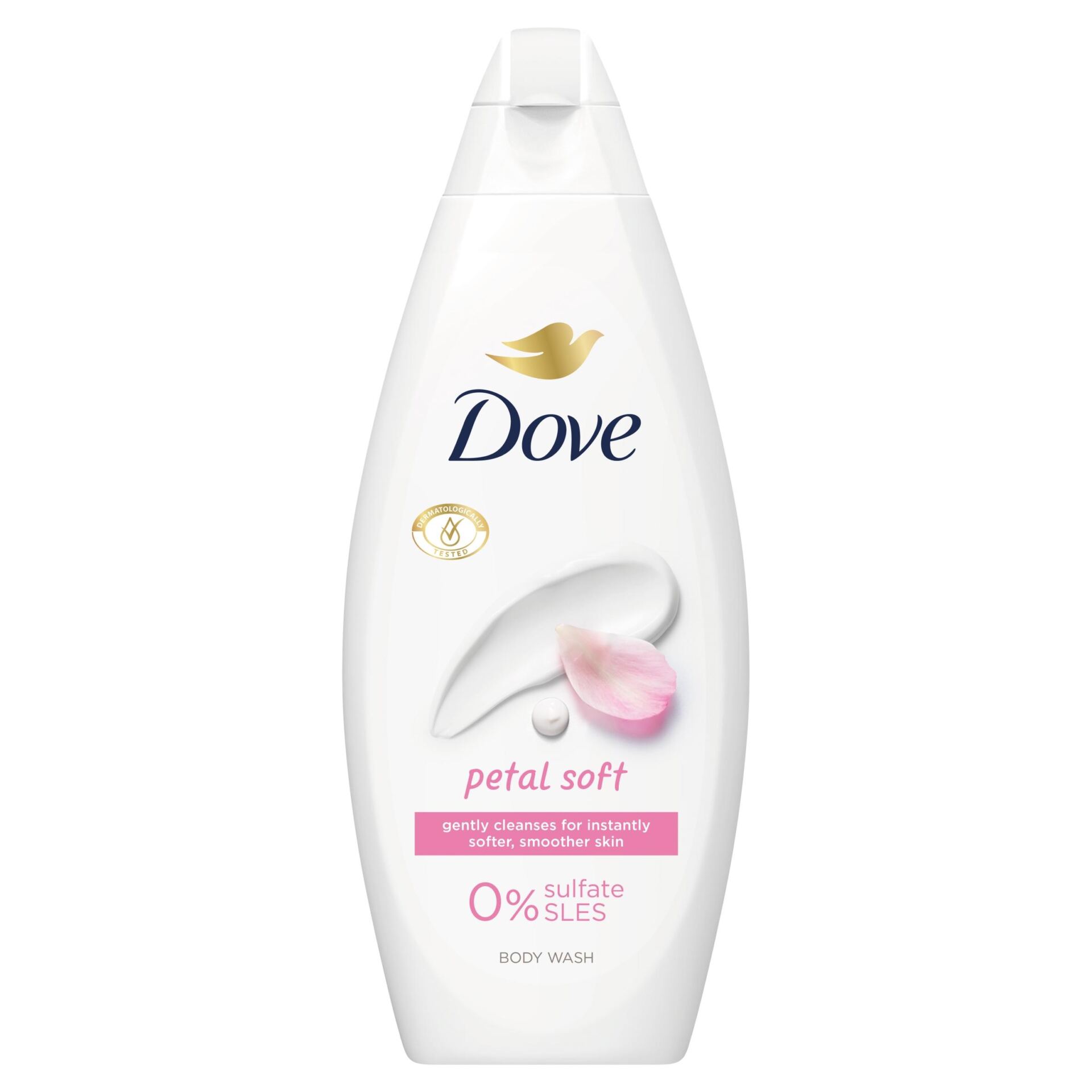 DOVE PETAL SOFT ŻEL NAWILŻAJĄCY POD PRYSZNIC DELIKATNA MIĘKKA SKÓRA 250ML - obrazek 2