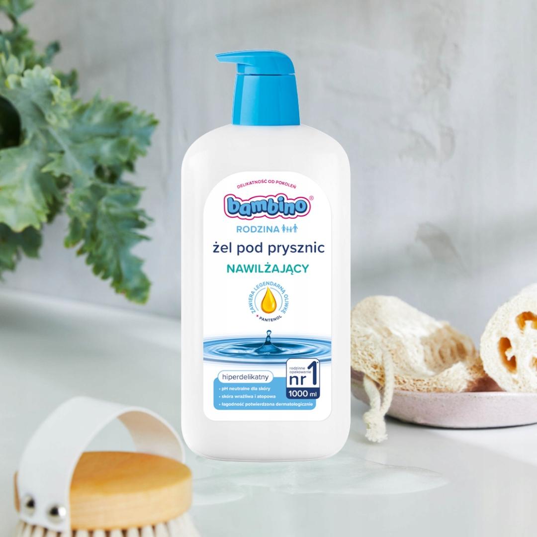 BAMBINO Rodzina Żel pod prysznic nawilżający, 1000 ml - obrazek 3